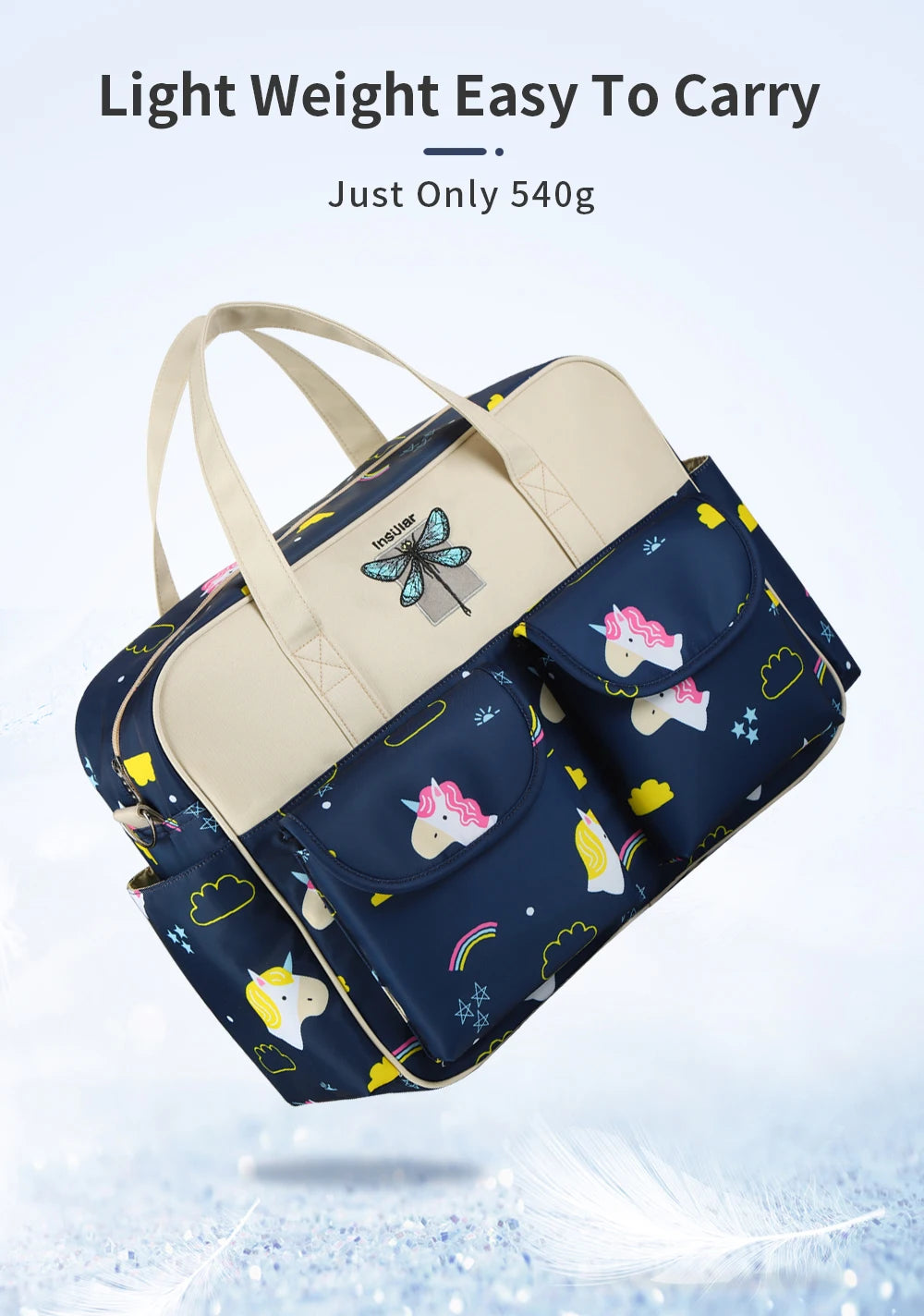 New Style Waterproof Diaper Bag Large Capacity Messenger Travel Bag Multifunctional Maternity Mother Baby Stroller Bags - ZOOMNSTORE