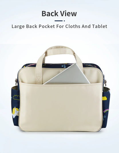 New Style Waterproof Diaper Bag Large Capacity Messenger Travel Bag Multifunctional Maternity Mother Baby Stroller Bags - ZOOMNSTORE