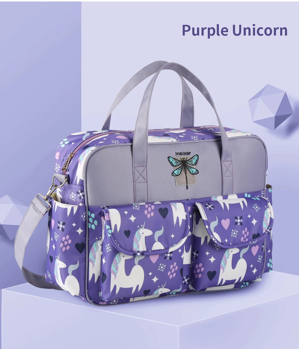 New Style Waterproof Diaper Bag Large Capacity Messenger Travel Bag Multifunctional Maternity Mother Baby Stroller Bags - ZOOMNSTORE