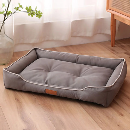 Waterproof Dog Bed - Thick PP Cotton Bite-Resistant Pet Mat for All Seasons - ZOOMNSTORE
