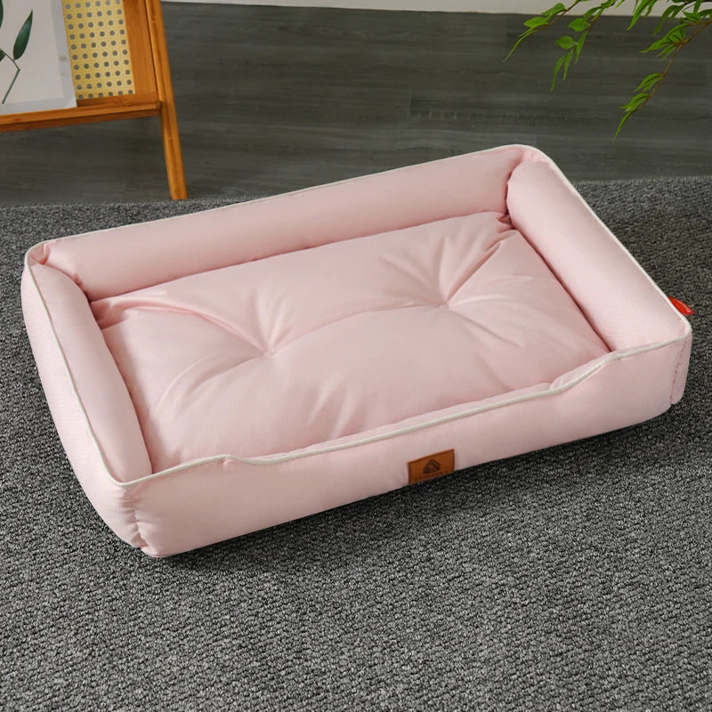 Waterproof Dog Bed - Thick PP Cotton Bite-Resistant Pet Mat for All Seasons - ZOOMNSTORE
