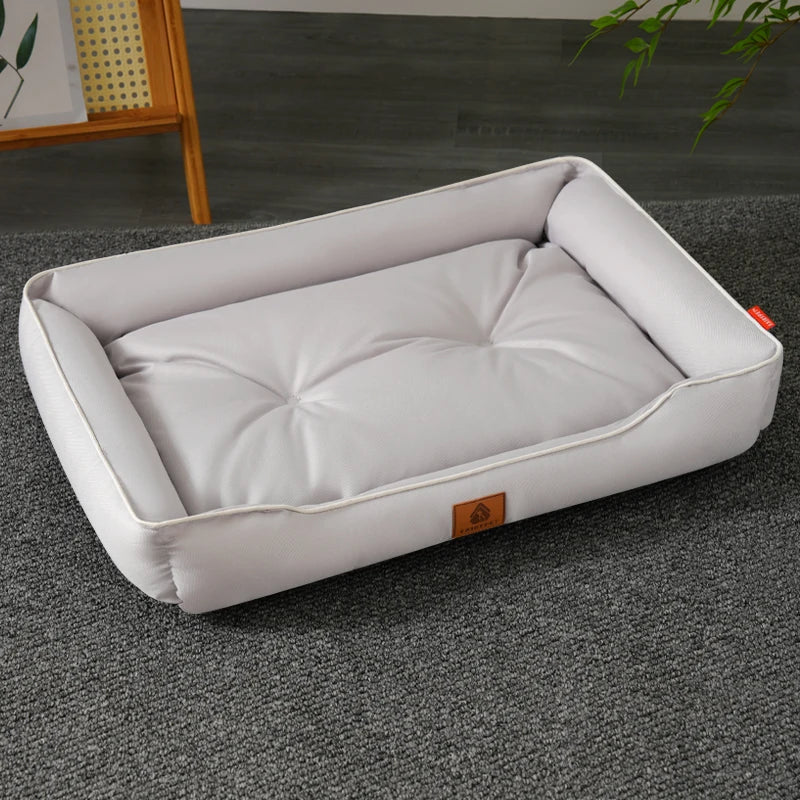 Waterproof Dog Bed - Thick PP Cotton Bite-Resistant Pet Mat for All Seasons - ZOOMNSTORE