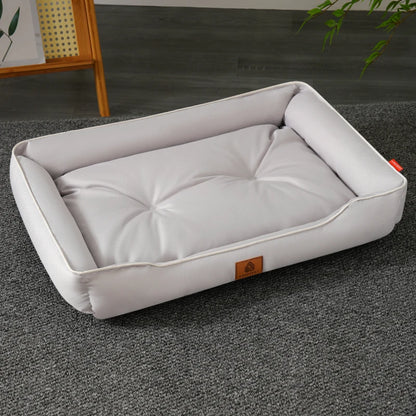 Waterproof Dog Bed - Thick PP Cotton Bite-Resistant Pet Mat for All Seasons - ZOOMNSTORE