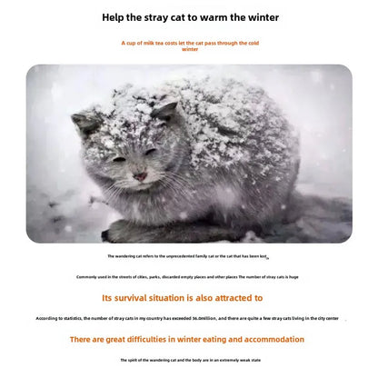 Stray Cat dog House Waterproof Outdoor Winter Warm Pet Cave Sleeping Beds Home Foldable Washable for Small Dog Puppy Supplies - ZOOMNSTORE