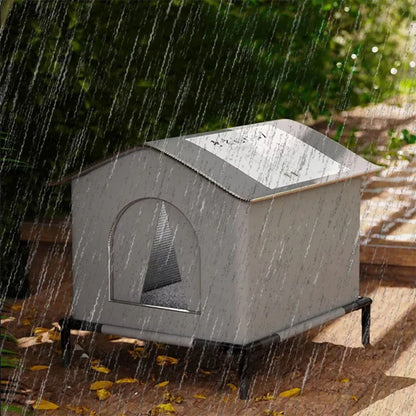 Stray Cat dog House Waterproof Outdoor Winter Warm Pet Cave Sleeping Beds Home Foldable Washable for Small Dog Puppy Supplies - ZOOMNSTORE