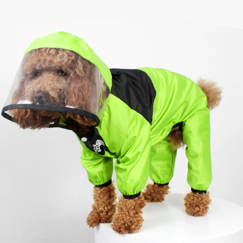 Waterproof Dog Raincoat - Pet Jumpsuit for Dogs - ZOOMNSTORE