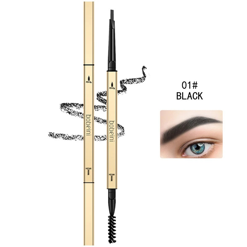 Waterproof Dual-Ended Eyebrow Pencil - Precise Long-Lasting Smudge-Proof Brow Makeup - ZOOMNSTORE