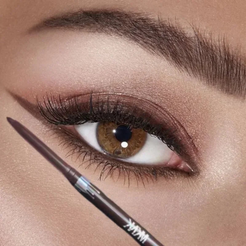 Waterproof Eyeliner Pen - Brown Silkworm Style Soft Pencil, Quick Dry, Long Lasting - ZOOMNSTORE