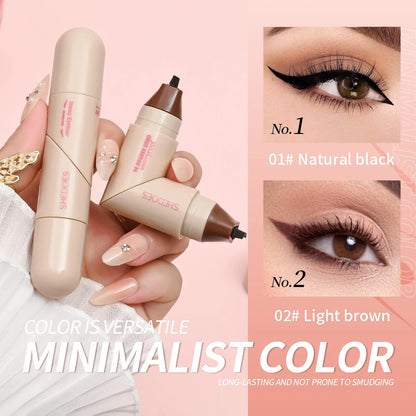 Waterproof Eyeliner Pen - Fast Drying, Smooth, Durable Cream Formula for Natural Eye Makeup - ZOOMNSTORE