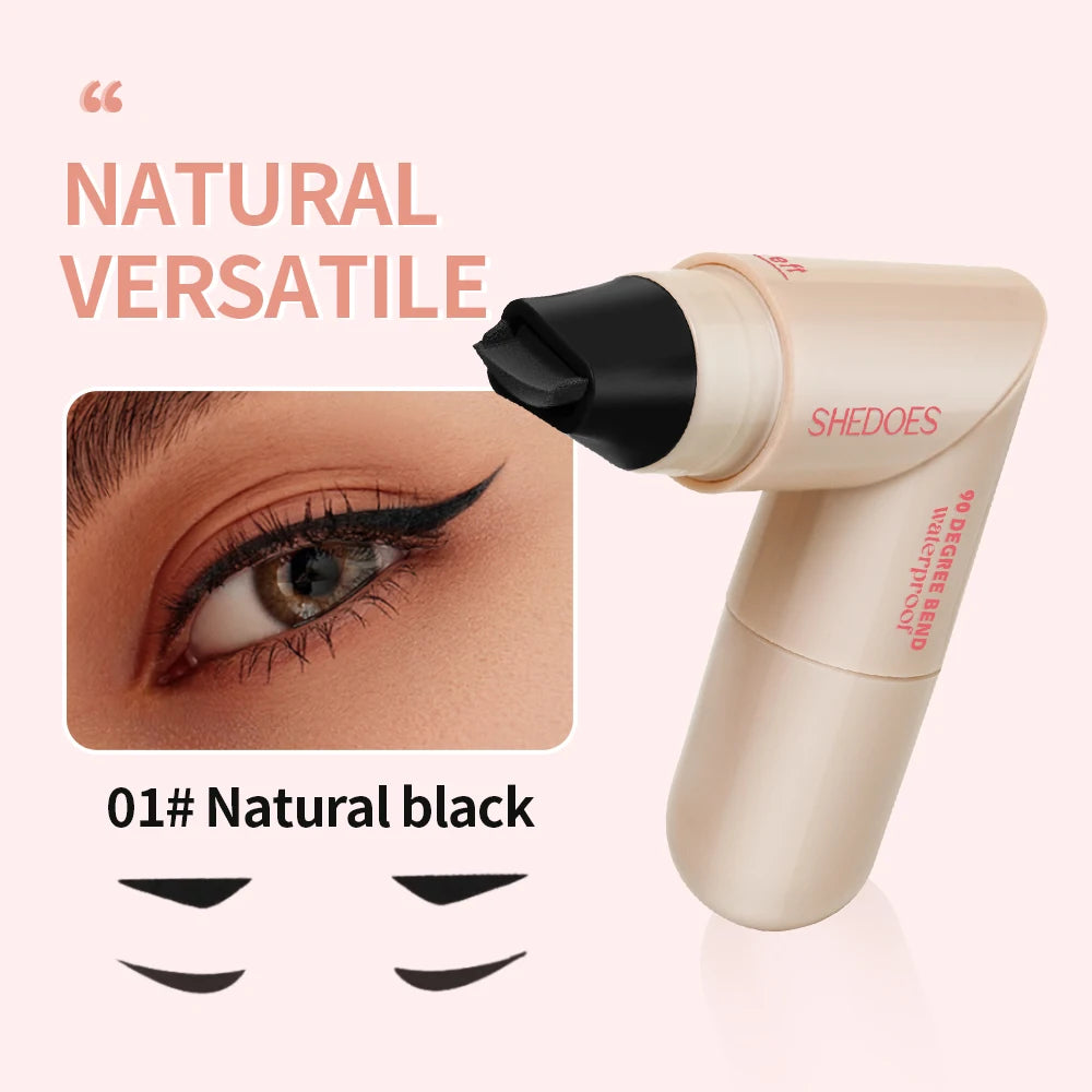 Waterproof Eyeliner Pen - Fast Drying, Smooth, Durable Cream Formula for Natural Eye Makeup - ZOOMNSTORE