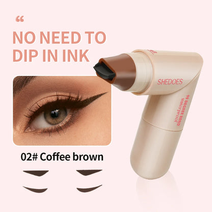 Waterproof Eyeliner Pen - Fast Drying, Smooth, Durable Cream Formula for Natural Eye Makeup - ZOOMNSTORE