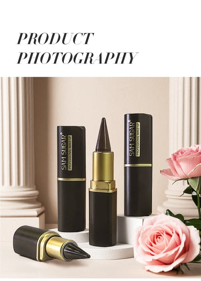 Waterproof Eyeliner Pen - Long Lasting Gel Eye Pencil, Quick Dry Matte Eyebrow Cream - ZOOMNSTORE