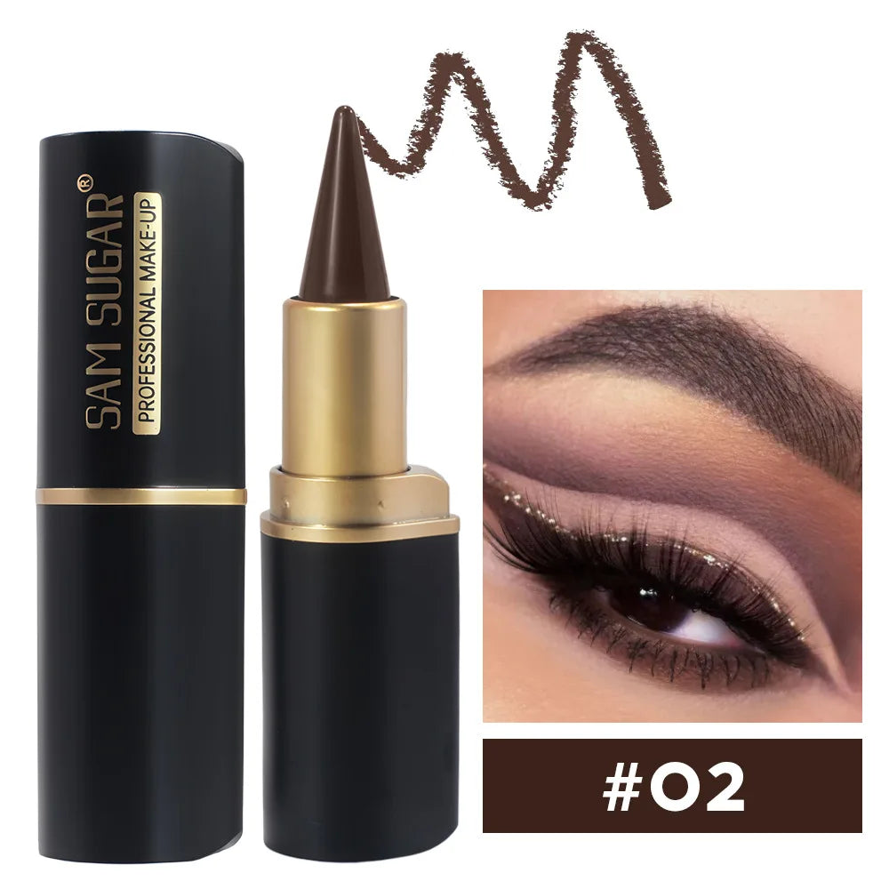 Waterproof Eyeliner Pen - Long Lasting Gel Eye Pencil, Quick Dry Matte Eyebrow Cream - ZOOMNSTORE