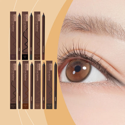 Waterproof Eyeliner Pen - Long Lasting, Smudge Proof, Quick Drying Eye Makeup Pencil - ZOOMNSTORE