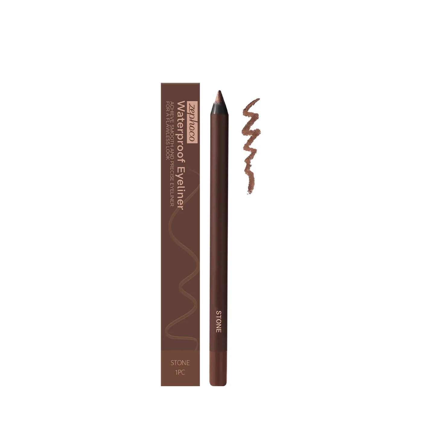 Waterproof Eyeliner Pen - Long Lasting, Smudge Proof, Quick Drying Eye Makeup Pencil - ZOOMNSTORE