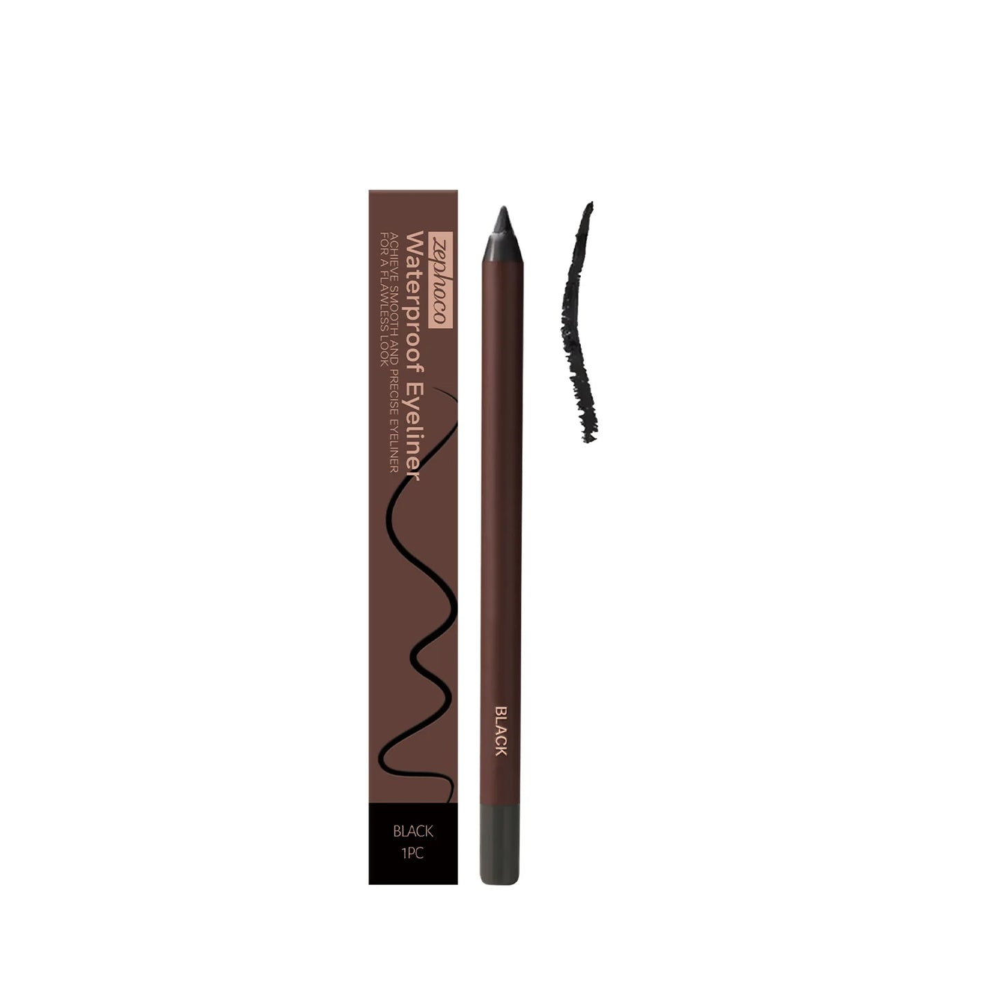 Waterproof Eyeliner Pen - Long Lasting, Smudge Proof, Quick Drying Eye Makeup Pencil - ZOOMNSTORE