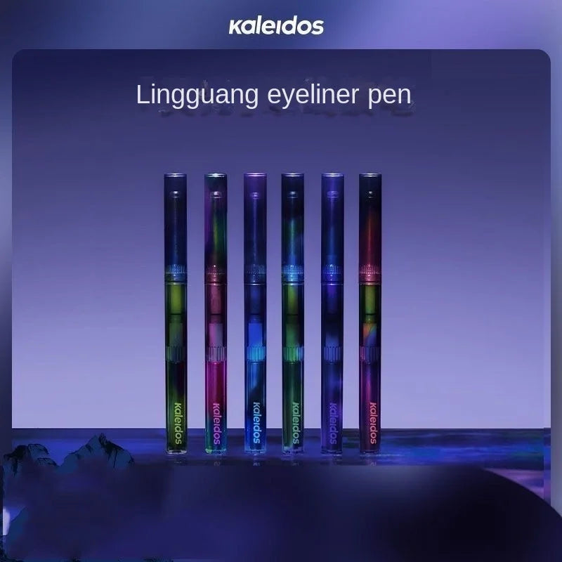Waterproof Gel Eyeliner – Long Wear Chameleon Color Metallic Glitter Eye Pen - ZOOMNSTORE