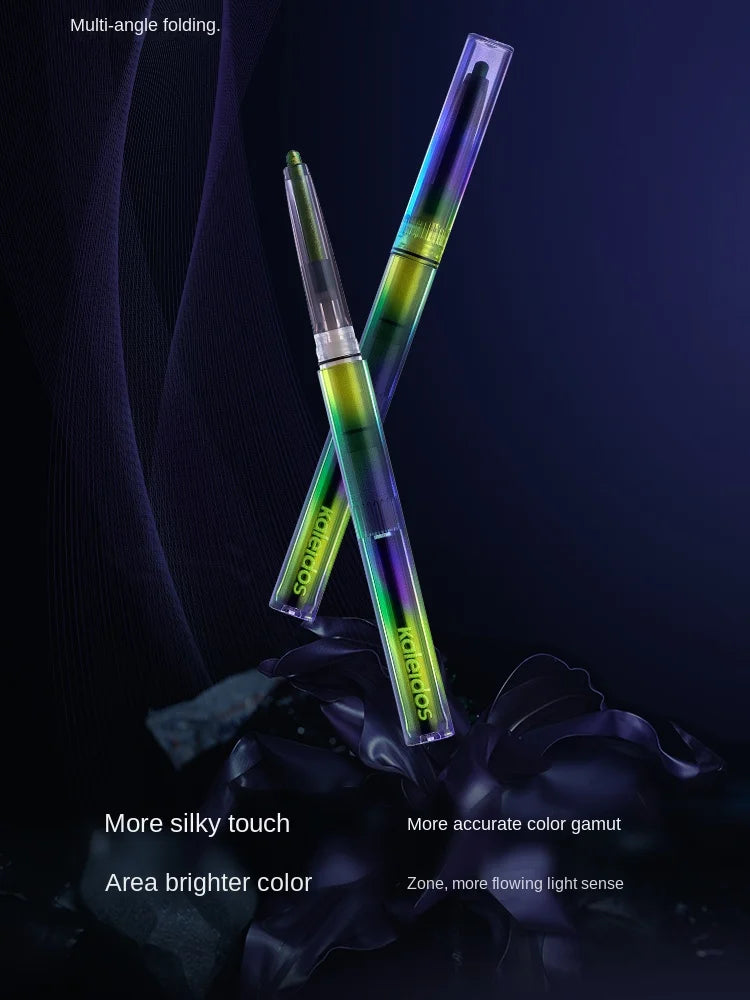 Waterproof Gel Eyeliner – Long Wear Chameleon Color Metallic Glitter Eye Pen - ZOOMNSTORE