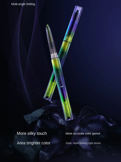 Waterproof Gel Eyeliner – Long Wear Chameleon Color Metallic Glitter Eye Pen - ZOOMNSTORE