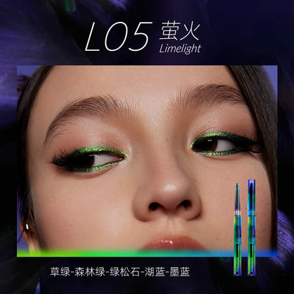 Waterproof Gel Eyeliner – Long Wear Chameleon Color Metallic Glitter Eye Pen - ZOOMNSTORE