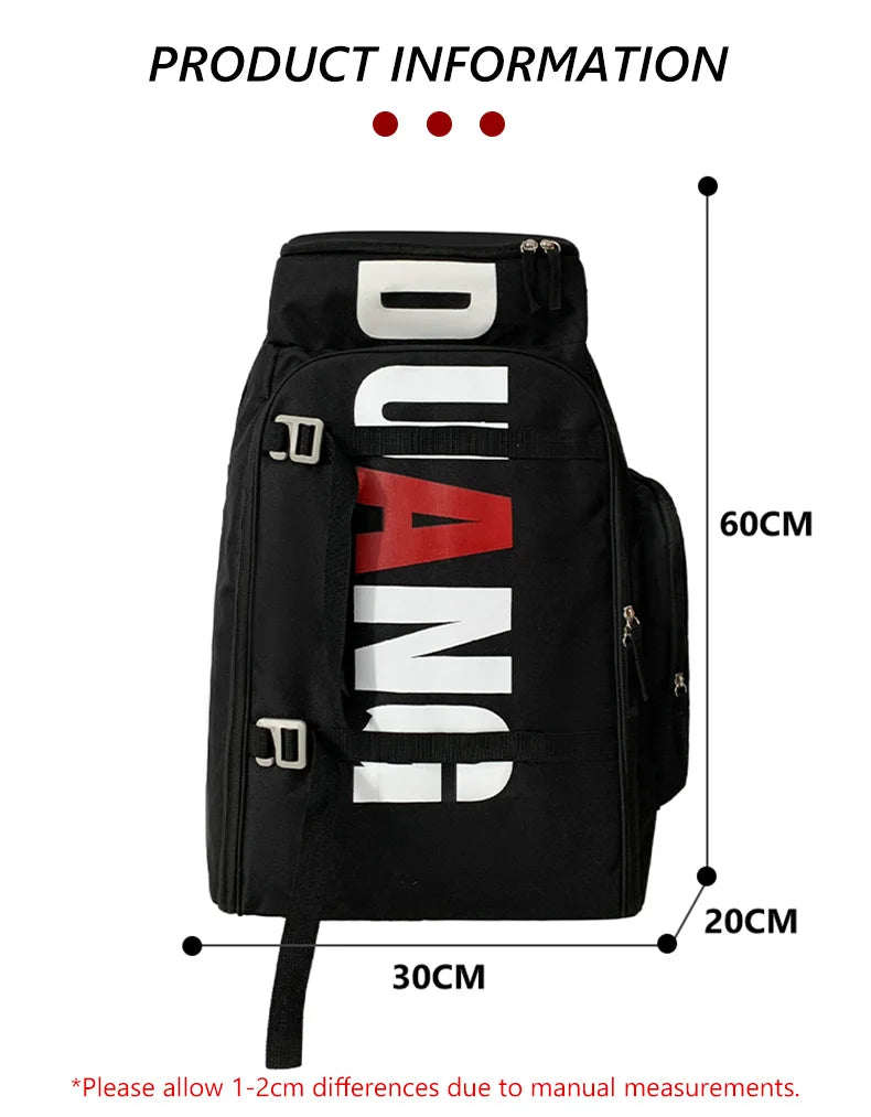 Waterproof Gym Backpack – Large Capacity Fitness Travel Bag With Laptop Protection - ZOOMNSTORE