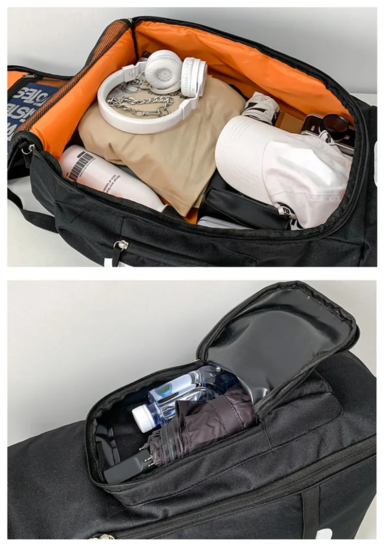 Waterproof Gym Backpack – Large Capacity Fitness Travel Bag With Laptop Protection - ZOOMNSTORE