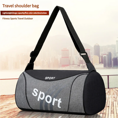 Waterproof Gym Bag – Portable Storage Crossbody Yoga Fitness Sports Carrier - ZOOMNSTORE
