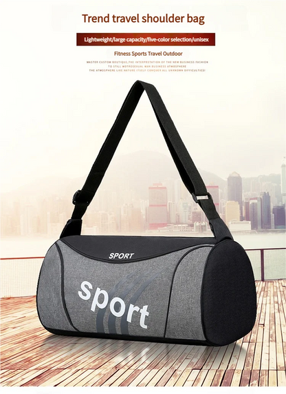 Waterproof Gym Bag – Portable Storage Crossbody Yoga Fitness Sports Carrier - ZOOMNSTORE