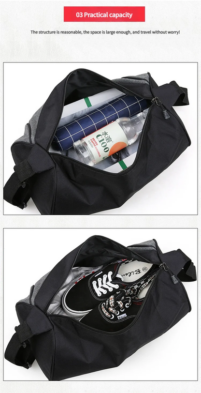 Waterproof Gym Bag – Portable Storage Crossbody Yoga Fitness Sports Carrier - ZOOMNSTORE