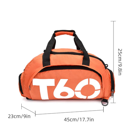 Waterproof Gym Bag – Ultralight Nylon Fitness Travel Backpack for Men & Women - ZOOMNSTORE