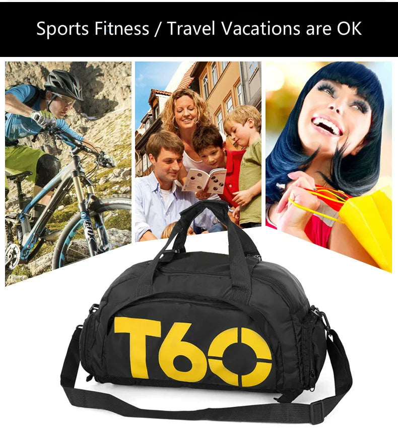 Waterproof Gym Bag – Ultralight Nylon Fitness Travel Backpack for Men & Women - ZOOMNSTORE