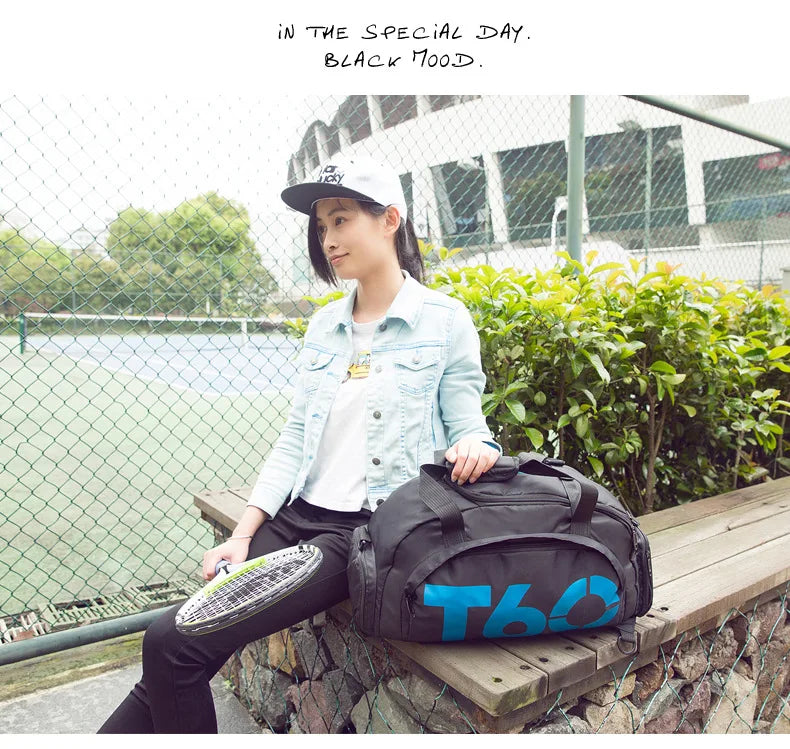 Waterproof Gym Bag – Ultralight Nylon Fitness Travel Backpack for Men & Women - ZOOMNSTORE