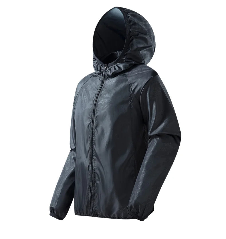 Waterproof Hiking Jacket - Lightweight Quick Dry Jacket With UPF 50+ Sun Protection Coat - ZOOMNSTORE
