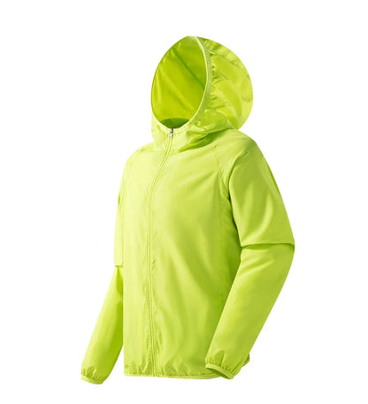 Waterproof Hiking Jacket - Lightweight Quick Dry Jacket With UPF 50+ Sun Protection Coat - ZOOMNSTORE