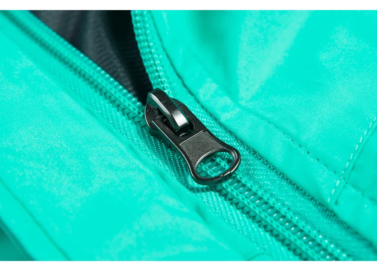 Waterproof Hiking Jacket - Women's Breathable Windproof Camping Coat With Adjustable Hood - ZOOMNSTORE