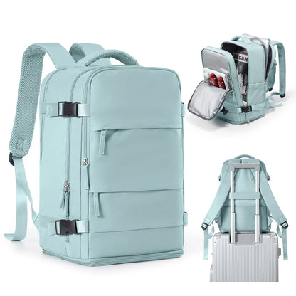 Waterproof Laptop Backpack - Travel Business College Carry-On Bag - ZOOMNSTORE