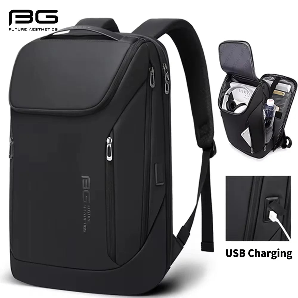 Waterproof USB Charging Laptop Backpack - 17 Travel Business Bag for Men - ZOOMNSTORE