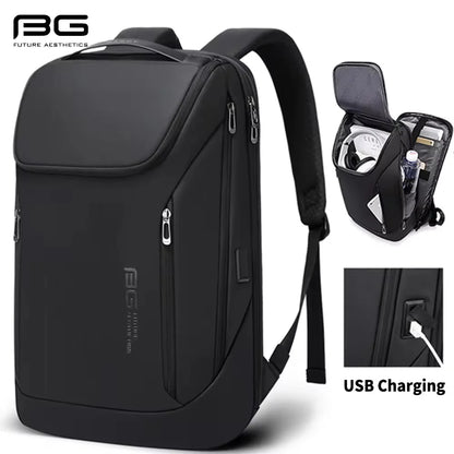 Waterproof USB Charging Laptop Backpack - 17 Travel Business Bag for Men - ZOOMNSTORE