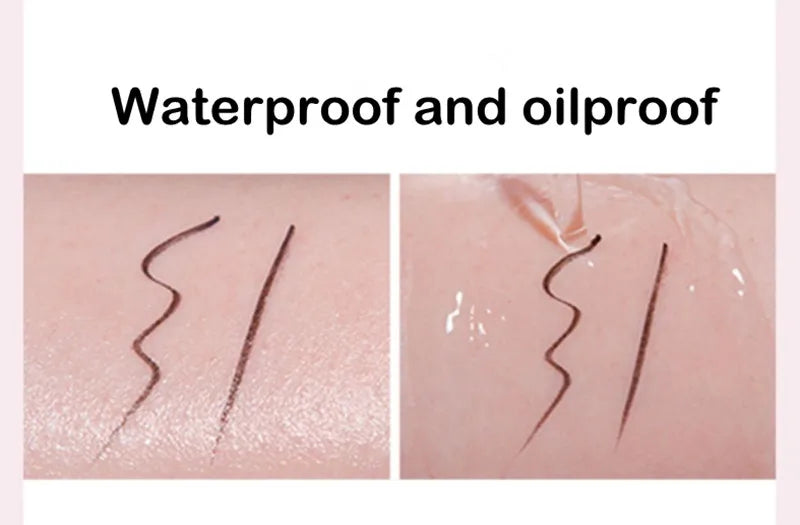 Waterproof Liquid Eyeliner - Long Lasting, Quick Dry Eye Liner Pen | Smudge Proof Cosmetic Tool - ZOOMNSTORE