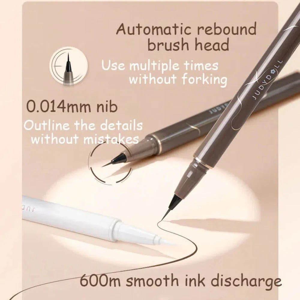 Waterproof Liquid Eyeliner - Ultra Fine Pencil, Quick Dry, Long Lasting Eye Makeup Pen - ZOOMNSTORE