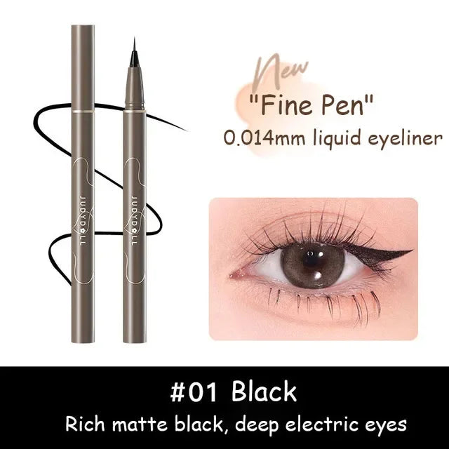 Waterproof Liquid Eyeliner - Ultra Fine Pencil, Quick Dry, Long Lasting Eye Makeup Pen - ZOOMNSTORE