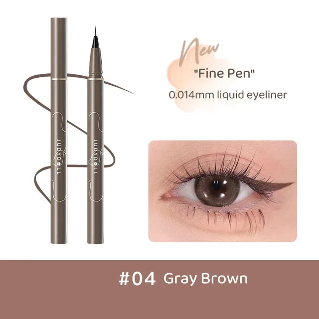 Waterproof Liquid Eyeliner - Ultra Fine Pencil, Quick Dry, Long Lasting Eye Makeup Pen - ZOOMNSTORE