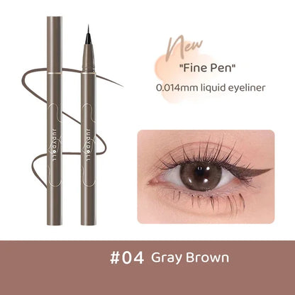 Waterproof Liquid Eyeliner - Ultra Fine Pencil, Quick Dry, Long Lasting Eye Makeup Pen - ZOOMNSTORE