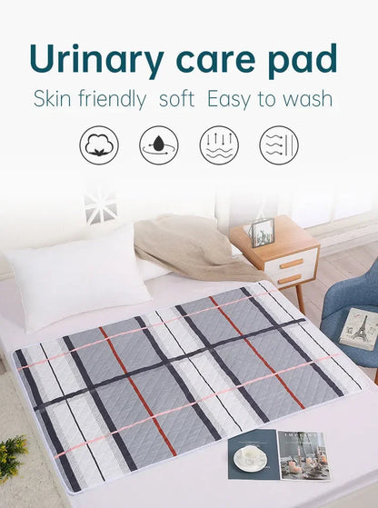 Waterproof Washable Mattress Urine Mat for Baby Toddlers Cute Cartoon Bed Protector Diaper Bedding Urine Pads Cloth Breathable - ZOOMNSTORE