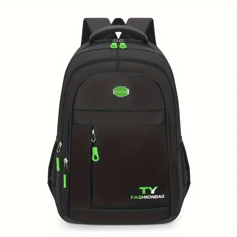 Mens Large Capacity Waterproof Backpack - Adjustable Casual Computer Bag - ZOOMNSTORE