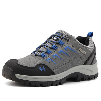 Waterproof Mens Ankle Boots - Casual Fur Hiking Sneakers for Winter - ZOOMNSTORE