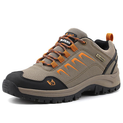 Waterproof Mens Ankle Boots - Casual Fur Hiking Sneakers for Winter - ZOOMNSTORE