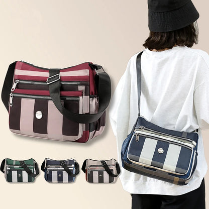 Waterproof Shoulder Bag - Large Capacity Women's Crossbody Bag with Phone Pocket - ZOOMNSTORE