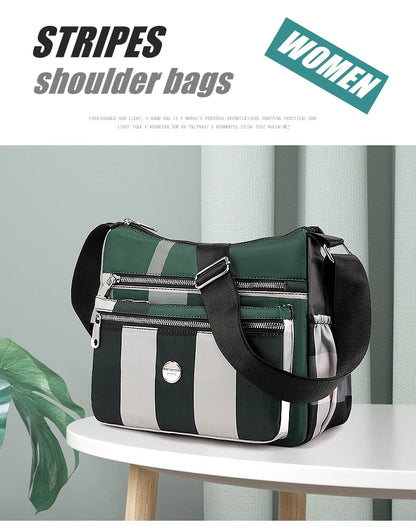 Waterproof Shoulder Bag - Large Capacity Women's Crossbody Bag with Phone Pocket - ZOOMNSTORE