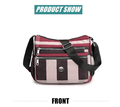 Waterproof Shoulder Bag - Large Capacity Women's Crossbody Bag with Phone Pocket - ZOOMNSTORE